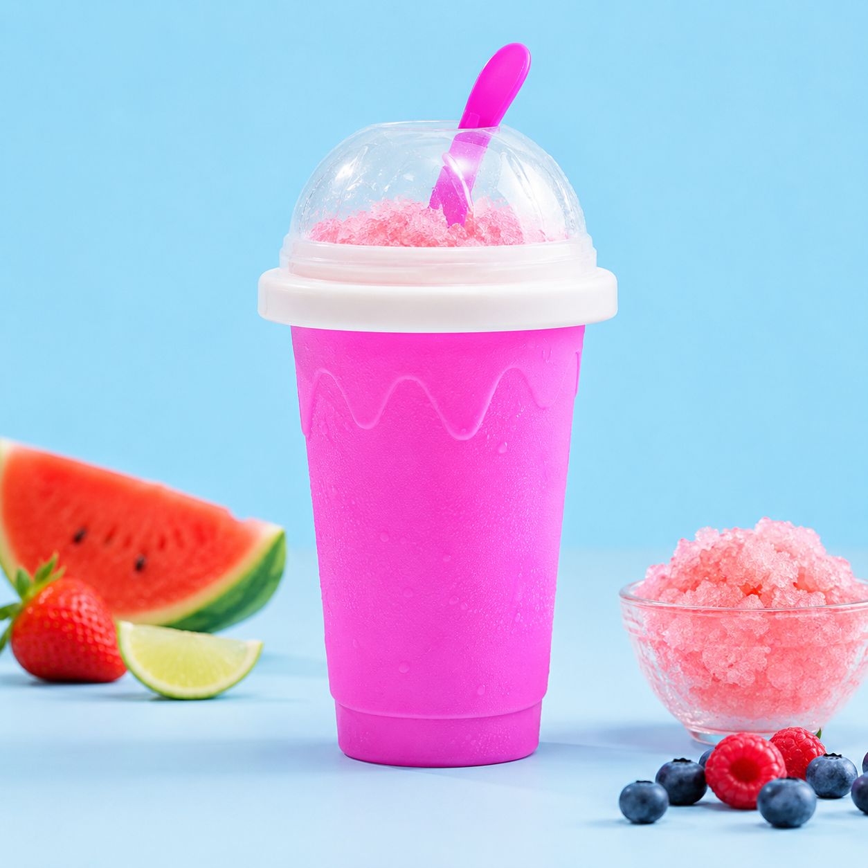 Slushy Maker Portable Travel Ice Cup Homemade Freeze Drinks Cup
