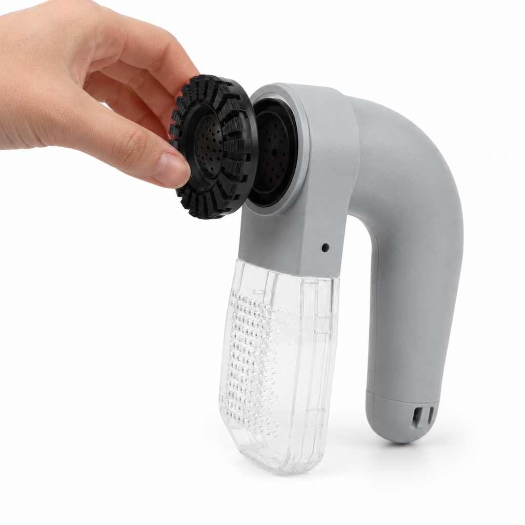 Electric Pet Hair Portable Pet Massage Cleaning Brush
