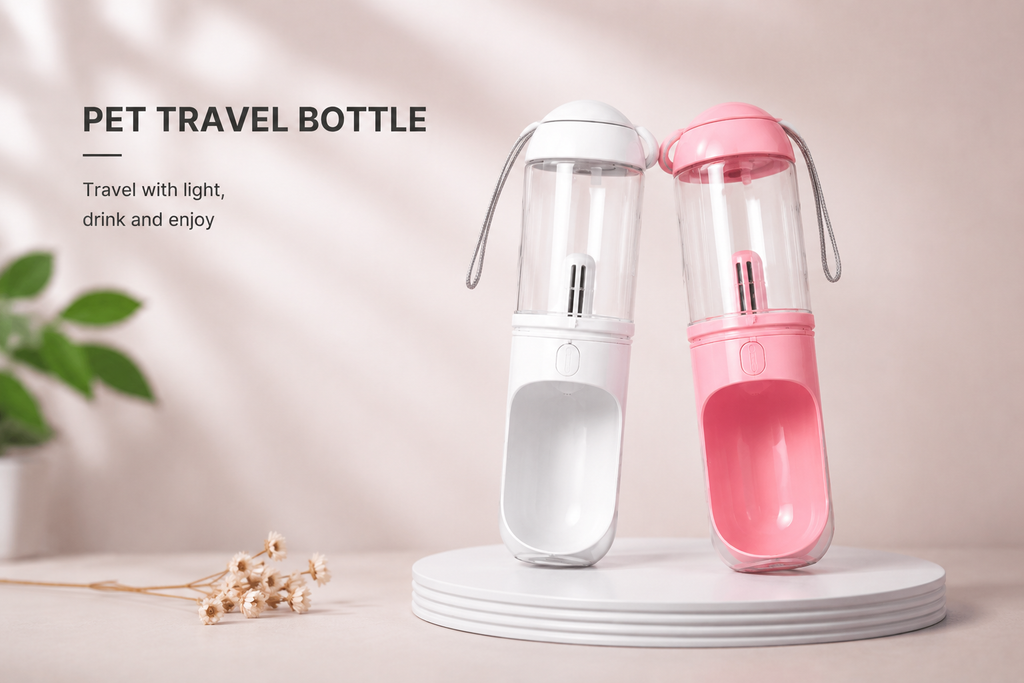 Outdoor Travel Pet Water Dispenser Pet Dog Cat Water Bottle