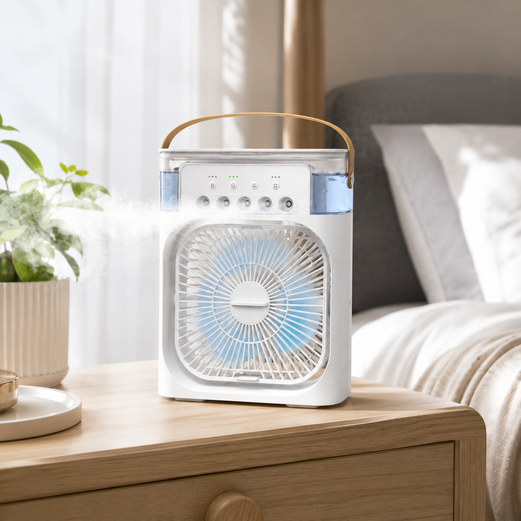 Portable Desktop Air Cooler Fan