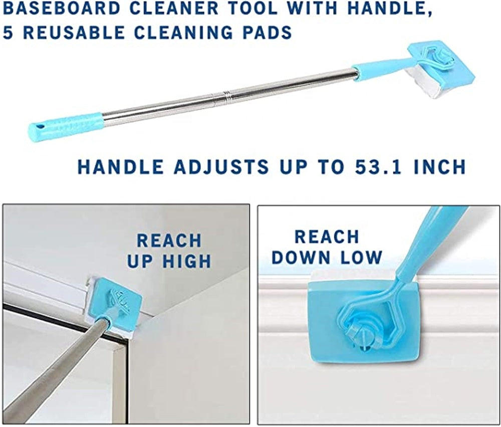 FlexiReach Baseboard Cleaning Mop